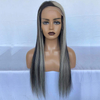 Highlight Frontal Lace Front Wig Human Hair for Black Women