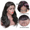 Transparent Cheap 13x4 Lace Frontal Closure Body Wave Wig