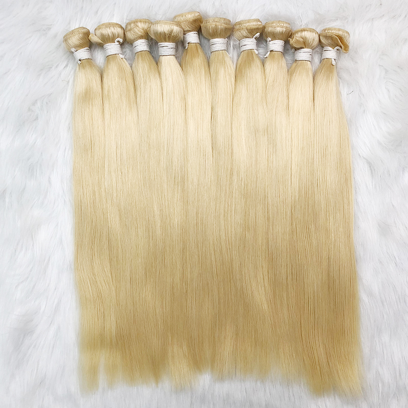 The Best 613 Blonde Brazilian Hair Weave Bundles with Closure