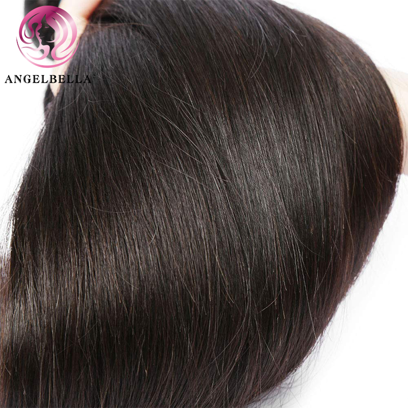 Angelbella DD Diamond Hair China Wholesale 1B# Straight Raw 100％ Remy Virgin Human Hair Bundles