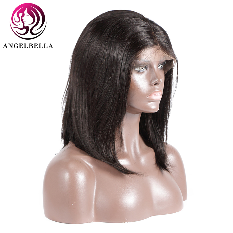 Wholesale Human Hiar Transparent HD Lace Bob Frontal Wigs For Black Women 