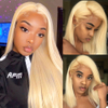 613 13x4 Blonde Lace Frontal Closure Lace Front Wig Human Hair