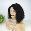 Bob Human Hair Wigs 13x4 Lace front Side Part Deep Wave Pre-Plucked