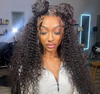 13x4 LACE FRONT WIG DEEP CURLY 150% DENSITY PRE-PLUCKED