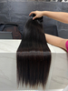 Ombre Straight Hair Bundles With Closure Black Brown