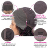 Transparent Lace Frontal Body Wave Human Hair Lace Front Wigs