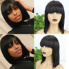 Top Selling Wig Human Hair Vendor Virgin Hair Wigs Bulk Wholesale 10 Inch Bob Short Wigs For Black Women Human Hair
