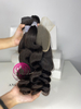 Brazilian Raw Hair Bundles With 4x4 Closure Loose Wave Bundles
