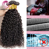 Angelbella Queen Doner Virgin Hair Unprocessed Raw Deep Wave Human Hair Extensions Weave Bundles