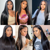 Angelbella Queen Doner Virgin Hair Invisible Hd Transparent Lace Closure Ginger Lace Front Wig Human Hair