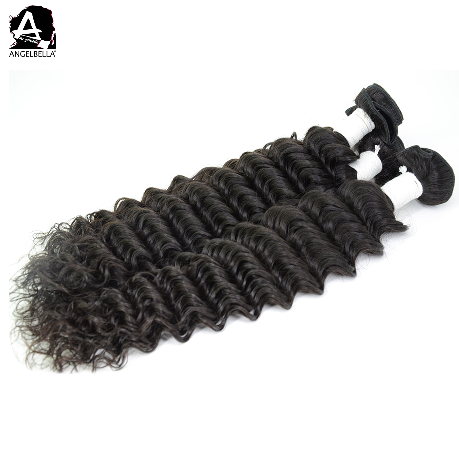 Unprocessed Raw Virgin Hair Deep Wave Bundles Hair Weave 