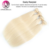 613# Blonde Remy Hair Bundle Weave Straight Human Hair Weft Bundle Deals Wholesale 