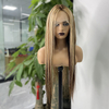 Ombre Honey Blonde Human Hair Wigs 4/27 Straight Highlight 13x4 Lace Front 100% Virgin