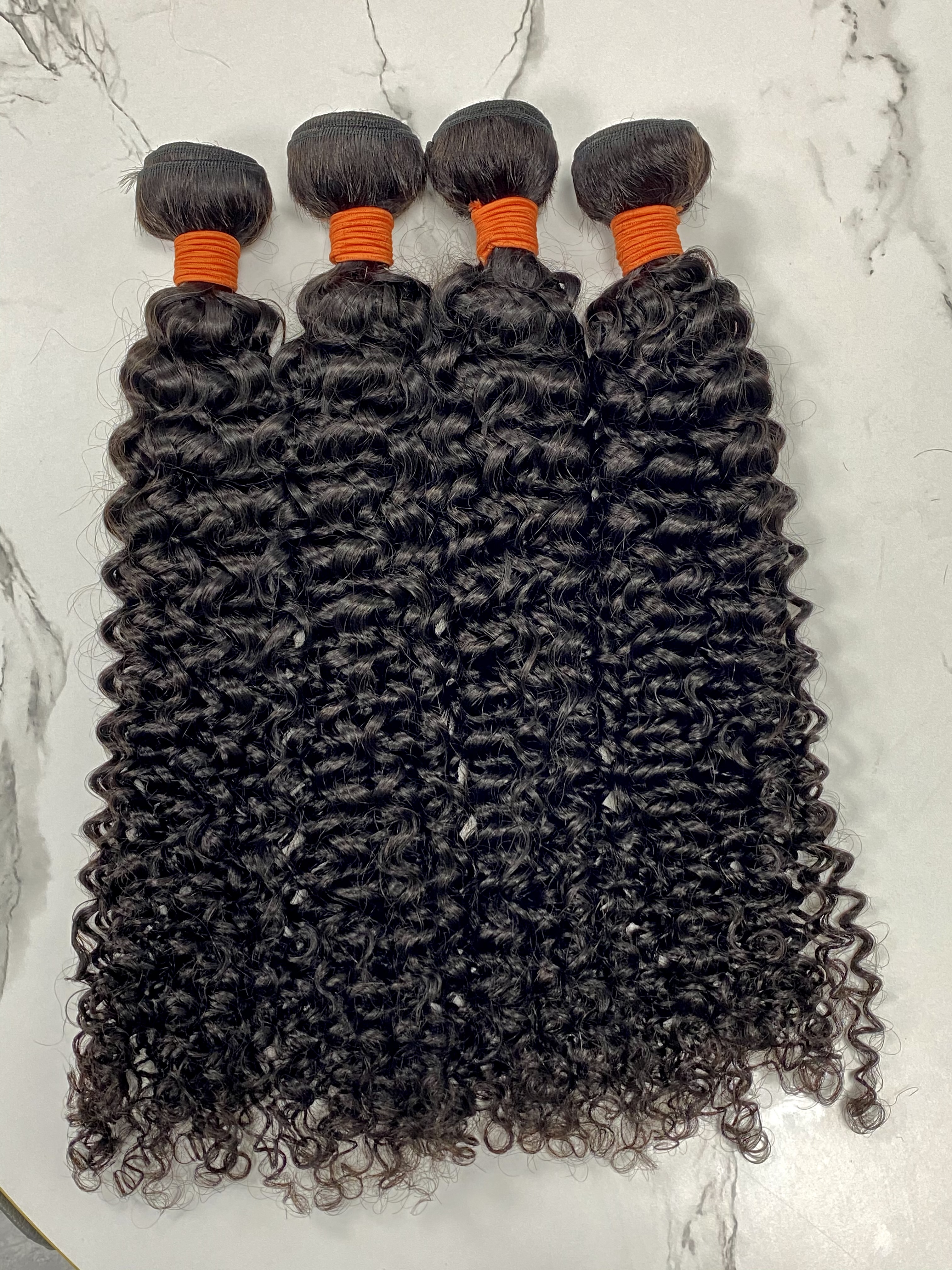 Jerry Curl Hair Bundles Human Hair Nature Black Color Remy Same Direction Cuticle Crown Glory 8-30 inch