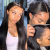13*4 Lace Front Wig Straight Human Hair For Women 