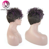 Wholesale Hair Manufactures Pixie Cut Human Hair Curly Wigs 