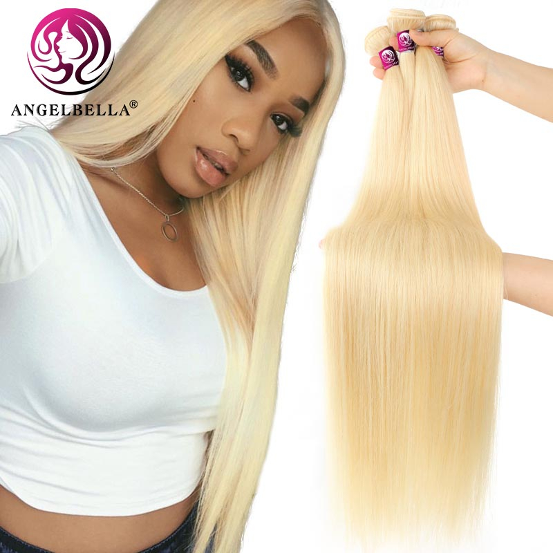 Straight 613 Blonde Human Hair Bundles