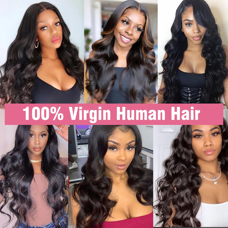 Unprocessed Human Virgin Brazilian Natural Human Hair Bundles Cheap Brazilian Hair 