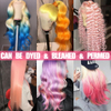613 Remy Hair Extensions Blonde Body Wave Bundles with Closure