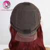 Wholesale 100% Human Hair Hd Lace Frontal Wig 99J Burgundy 13x6 Hd Lace Frontal Wig Body Wave 32 Inch Lace Front Wig