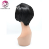 Wholesale Remy Hair Short Lace Front Wig 13x4 Side Parting Short Human Hair Front Lace Wig 