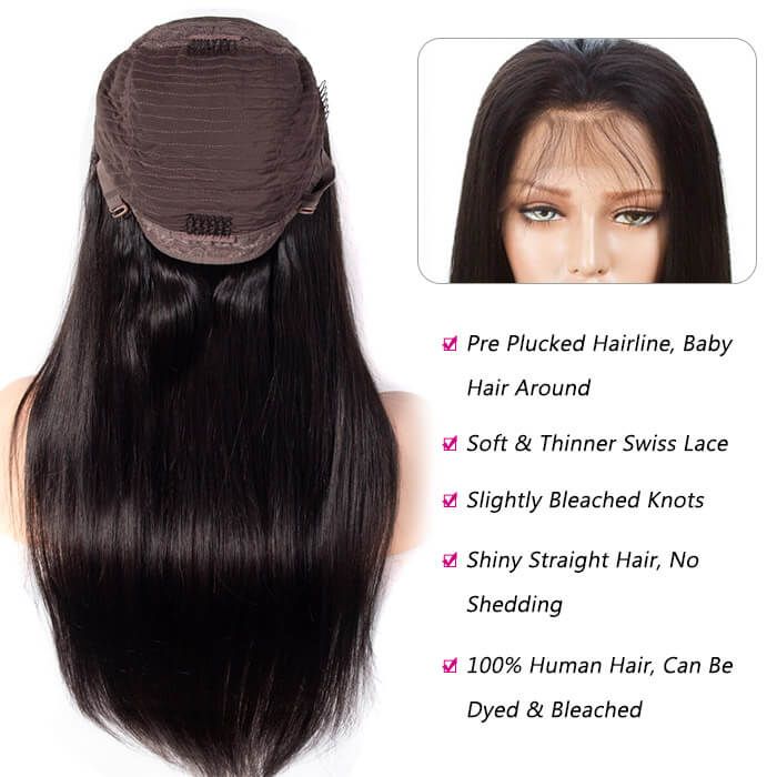 Cheap Brazilian Wig Online 13x4 Lace Front Real Human Hair Wigs for Women