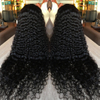 African American Deep Wave Honey Brown Lace Front Human Hair Wig
