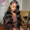 Angelbella Queen Doner Virgin Hair 13x4 Body Wave HD Lace Frontal Human Hair Wigs For Women