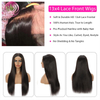 AngelBella Glory Virgin Hair 180% Density Brazilian 13×4 Bone Straight Human Hair HD Lace Front Wigs 