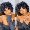 Fast Delivery Perruque Cheveux Humain Pixie Cut Wig Human Hair Wigs Human Hair BOB Glueless Wig Afro Rose Curly Funmi Wigs
