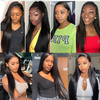 Cheap Human Hair Bundles with Frontal Hd Undetectable Lace Closure Wig