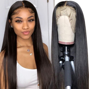 Honey Blonde 13x4 Transparent Frontal Lace Front Human Hair Wig