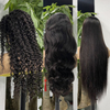 Virgin Hair 13x4 Lace Frontal Wigs Bone Straight/Body Wave/Deep Wave