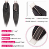 Bleached Knots 2x6 Straight Lace Closure Human Hair Kim K Lace Closure Kim Kardashian Closure