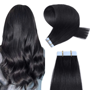 Tape in Hair Extensions 20 inches 40pcs 100g Straight Tape in Human Hair Extensions