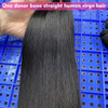 Brazilian Straight Hair Bundles Super Double Drawn Bone Straight Hair Weave bundles