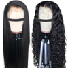 Peruvian 30 Inch Human Hair Wigs Water Wave Deep Half Wig Human Hair Wigs For Black Women Human Hair