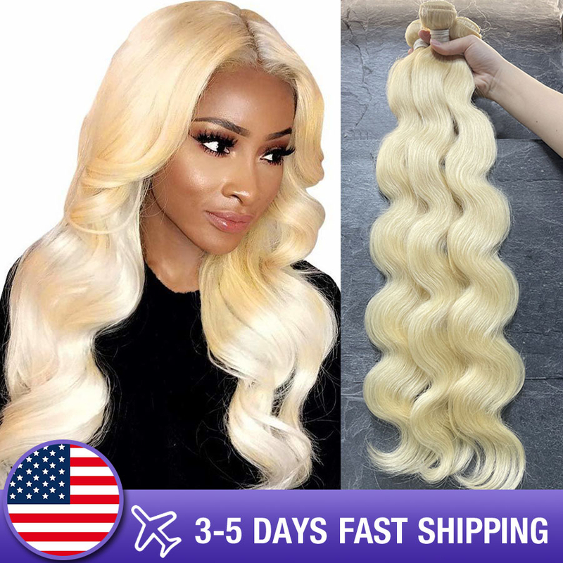Beauty Supply Cheap 613 Honey Blonde Brazilian Body Wave