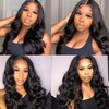 Hd Closure with Bundles Human Lace Front Wigs Near Me for Black Women