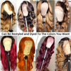 Transparent Cheap 13x4 Lace Frontal Closure Body Wave Wig